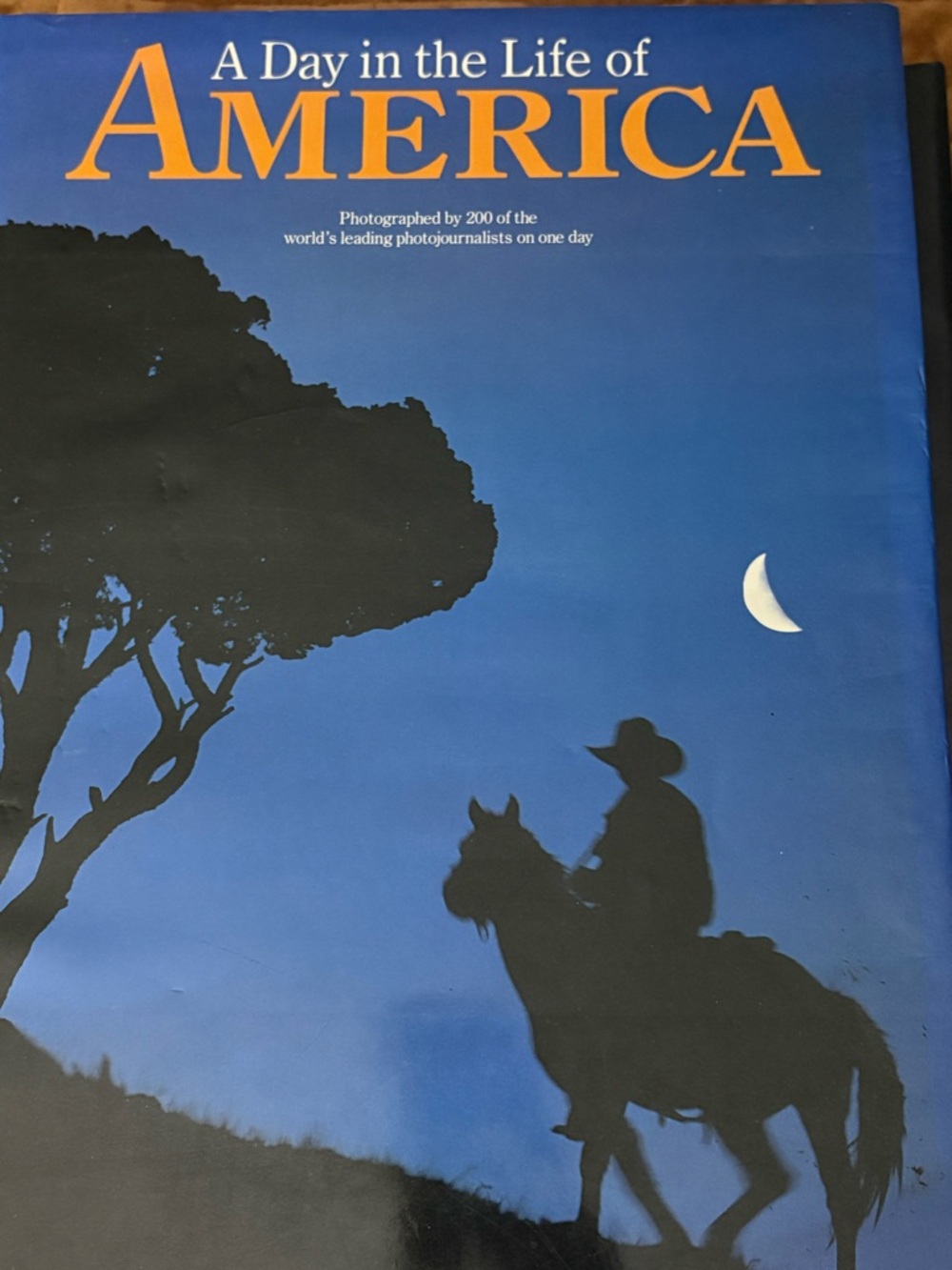 A Day in the Life of America - Blue & Orange Photobook